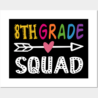 8th grade squad gift for teachers Posters and Art